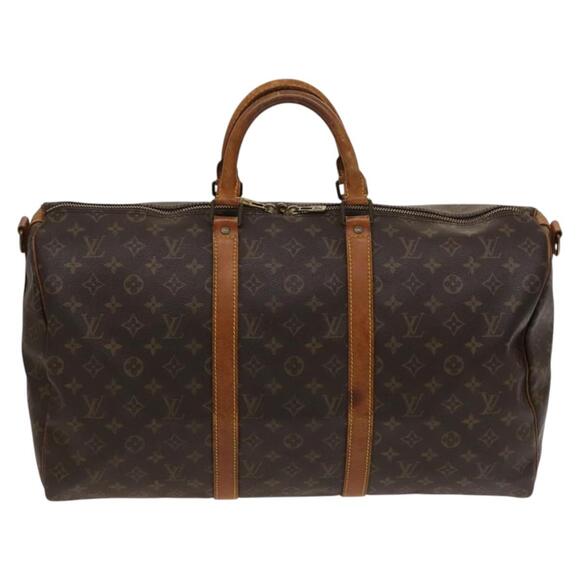 LOUIS VUITTON Monogram Keepall Bandouliere 50 Boston Bag M41416 - Picture 13 of 16